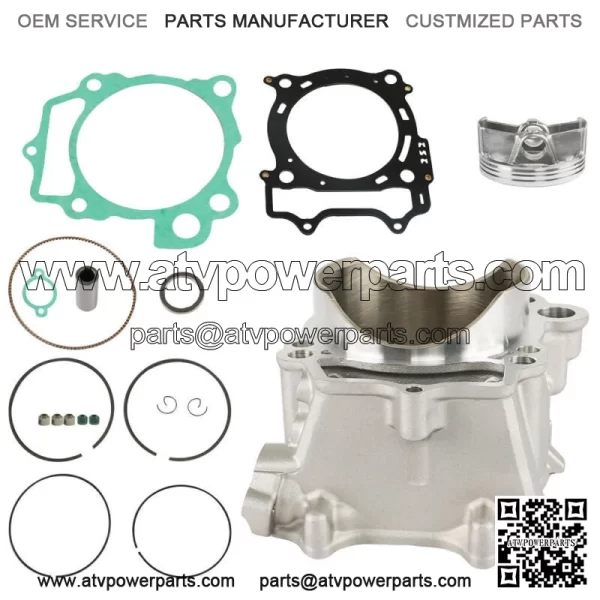 For Yamaha YFZ450R 95mm Cylinder Piston Gasket Top End Rebuild Kit 2009-2023 - Image 3