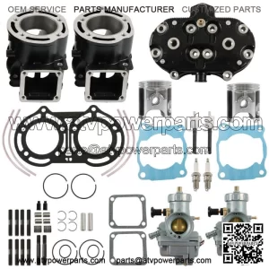 1987-2006 Cylinder Head Piston Gasket Top End Kit for Yamaha Banshee 350