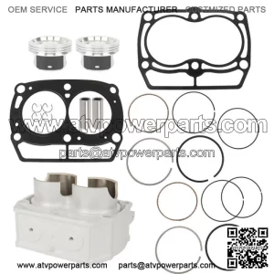 2008-2014 Cylinder Piston Gasket Top End Kit for Polaris Ranger 800 RZR 800