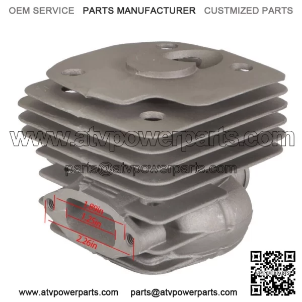 52mm Cylinder Piston Caber Fits For Husqvarna 365 371 372 372XP 361 Big Bore - Image 2