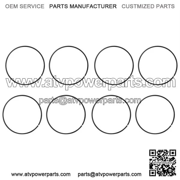 2.0T Piston&Ring Assembly Oversize +0.5 Kit Fit For VW Amarok Jetta AUDI A4 Q5 - Image 2