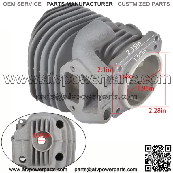 Cylinder Piston 51mm Kit For Husqvarna Partner Cutoff Concrete Saw K750 K760 - Image 5