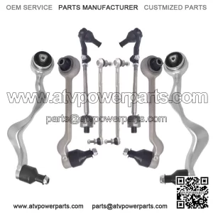 For BMW E90 Front Control Arm Ball Joint Sway Bar Link Tie Rods Suspension kit