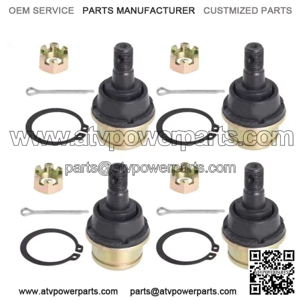 4 Set of Ball Joints For 2003 2004 2005 2006 Yamaha Kodiak 400 37S-23549-01-00