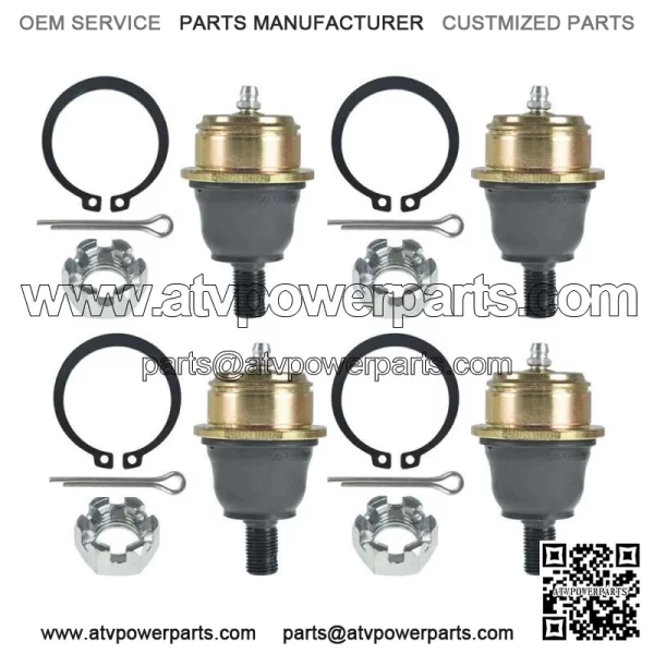 For Bombardier Can-Am DS650 DS 650 2000-2005 Lower Ball Joints Complete set of 4 - Image 2