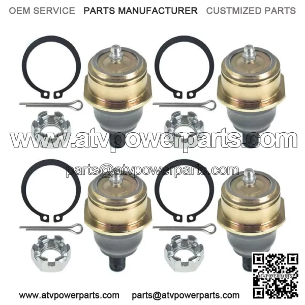 For Bombardier Can-Am DS650 DS 650 2000-2005 Lower Ball Joints Complete set of 4 - Image 3