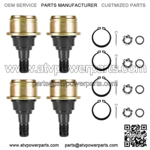 4x Ball Joints  Lower  For Honda Foreman 400 TRX400 1995 - 2005