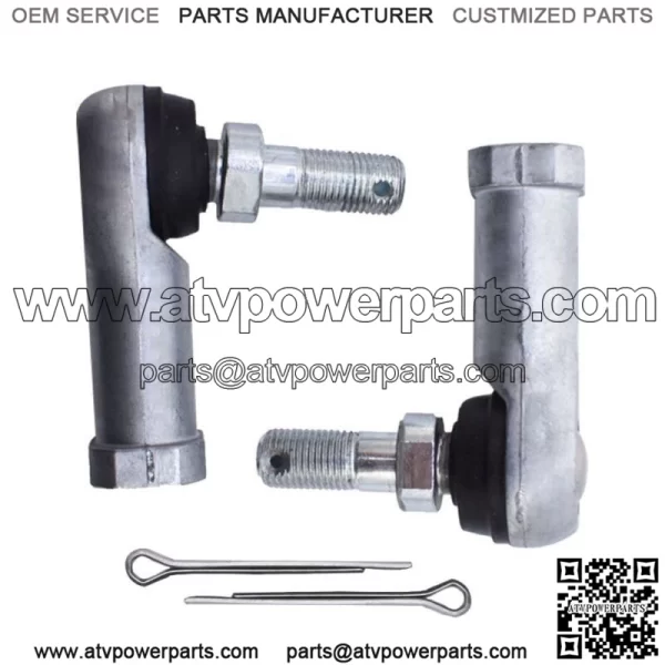 2 Steering Tie Rod End RH thread for Club Car Precedent G&E Golf Cart Kart 04+
