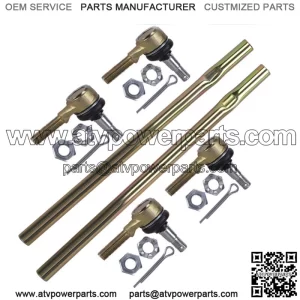 12mm Tie Rod Upgrade Ends for Yamaha 660R 700 700R YFM660R YFM700R YFZ450 For: More than one vehicle