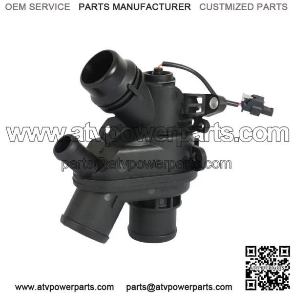 Thermostat W/ Sensor For Jaguar Land Rover AJ126 3.0L V6 Supercharged SC Engine - Image 4