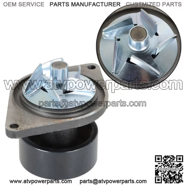 Water Pump For Dodge RAM 5.9L 6B B5.9 4B  Steel Impeller 89-06 Qsb ISB - Image 2