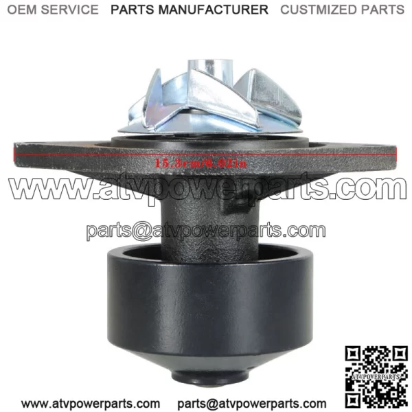Water Pump For Dodge RAM 5.9L 6B B5.9 4B  Steel Impeller 89-06 Qsb ISB - Image 3