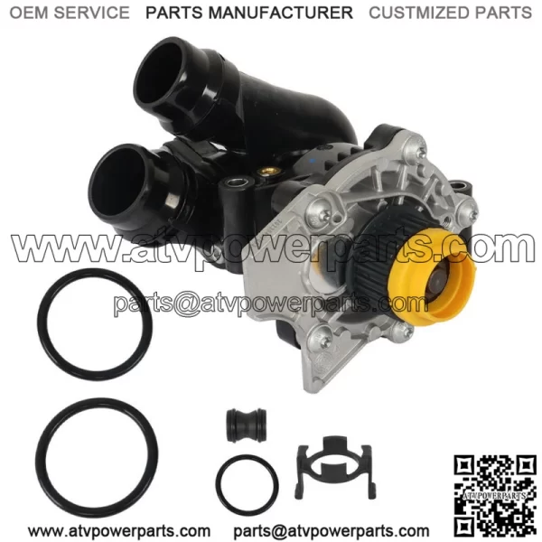 Water Pump Thermostat Assembly Fit For VW Golf Jetta GTI Passat Tiguan 1.8T 2.0T