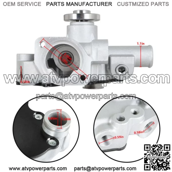 New Water Pump 13-0948 130948 Fits for Yanmar 270 370 376 Engine - Image 3