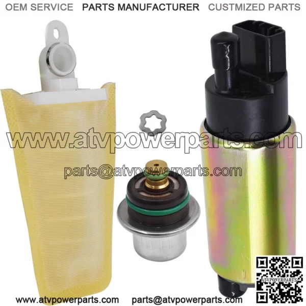 For 2018-2010 Polaris Ranger 800 6x6 Efi Fuel Pump With Regulator And Strainer - Image 2