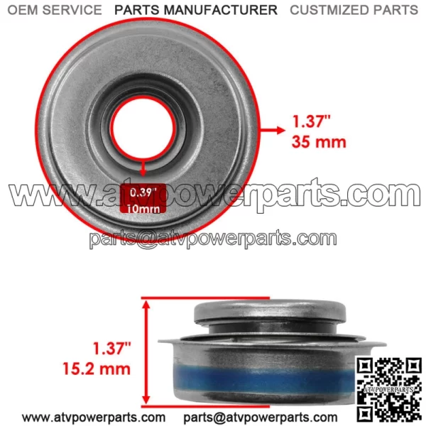 Water Pump Mechanical Seal For Can-Am/Bombardier Outlander Max 800 4X4 EFI 06-15 - Image 2