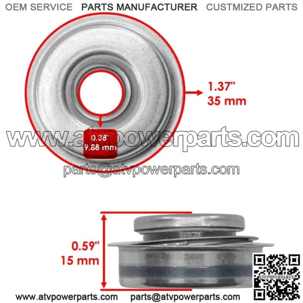 420620175 Water Pump Shaft and Mechanical Seal For Can-Am - Image 3