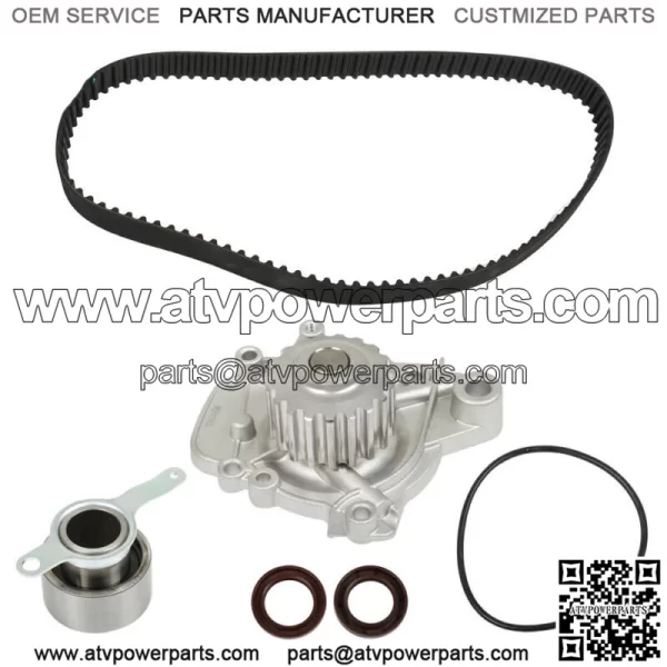 Timing Belt Kit w/ Water Pump For 1992-1993-1995 Honda Civic 1.6L SOHC D16Z6