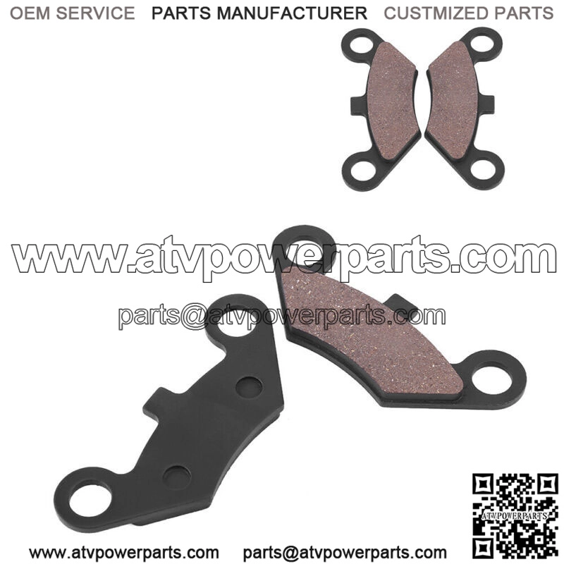 2 Pcs Front Brake Pads For CFMoto CF500 500cc 600cc X5 X6 X8 ATV UTV.