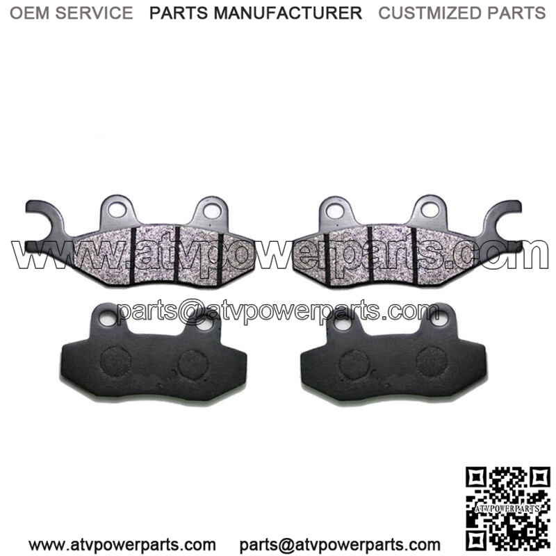 2 Pairs Front Brake Pads for CFMoto 500CC 600CC 800CC Z5 Z6 Z8 U6 U8 ATV UTV