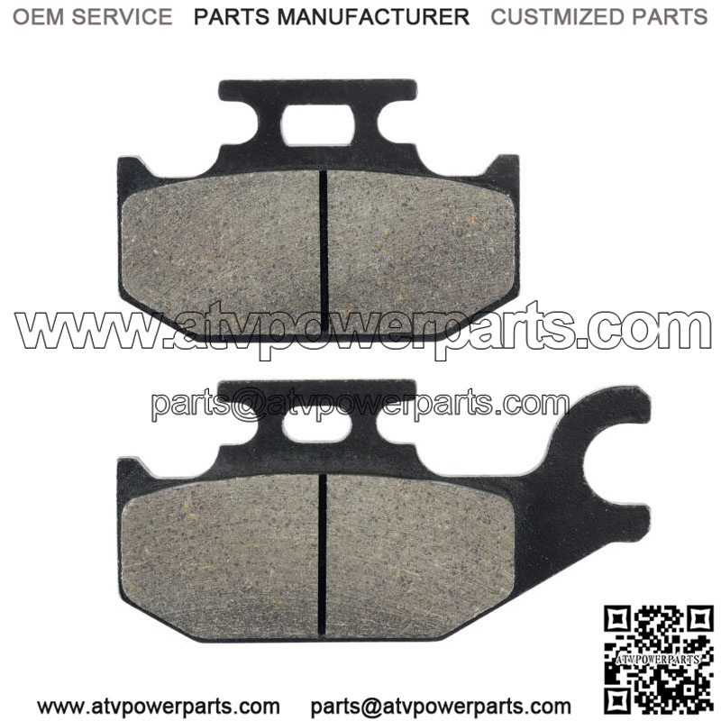 Brake Pads for Yamaha Wolverine 450 YFM450 2006-2010 Rear Brakes (For: Yamaha)