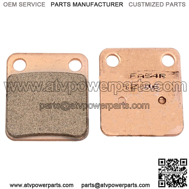 2008-2010 Yamaha YFM350 FGW Grizzly IRS 4x4 ATV Severe-Duty Front Brake Pads (For: Yamaha)
