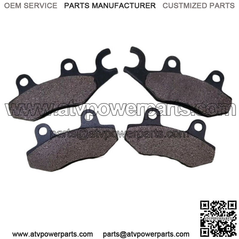 2006-2015 Yamaha YFZ450 Front Brake Pads Semi-Metallic Left & right