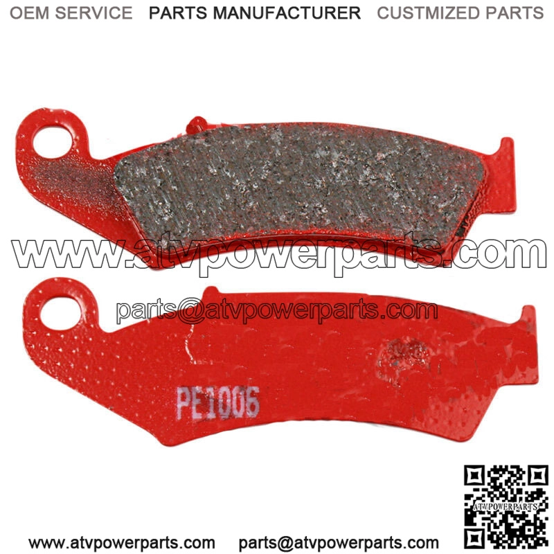 1986-1987 Honda TRX250 R Fourtrax ATV Carbon Graphite Front Brake Pads