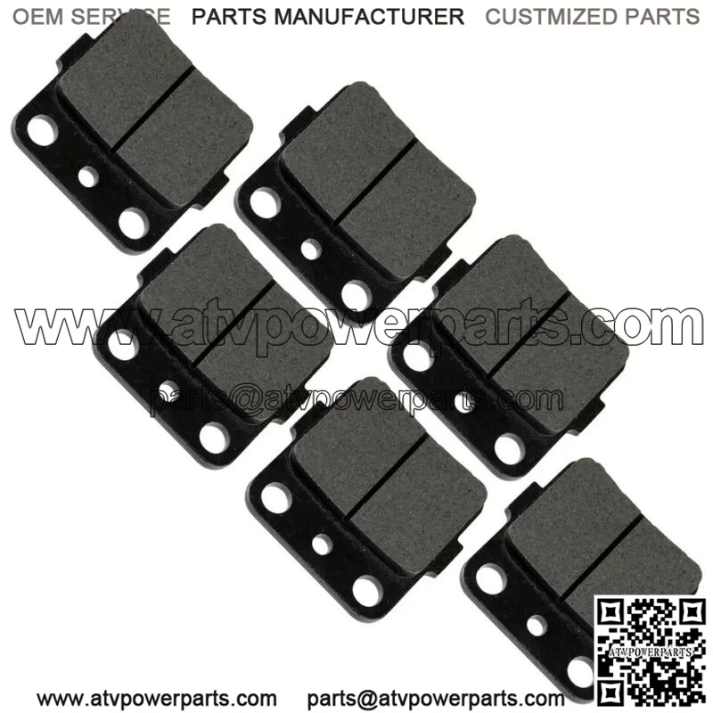 Front & Rear Brake Pads for Honda TRX300EX Fourtrax 300Ex 1993-2008