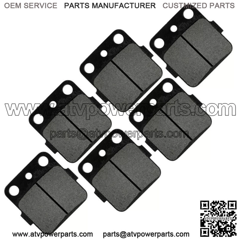 Brake Pads for Honda TRX300EX TRX 300 X Fourtrax 1993-2008 Front Rear Brakes