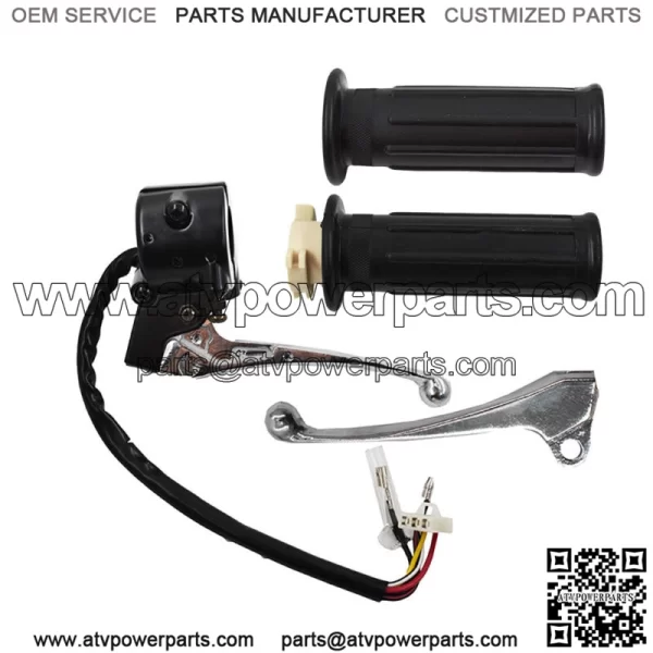 Brake Throttle Handle Lever Assembly For Yamaha PW50 Y-Zinger - Image 2