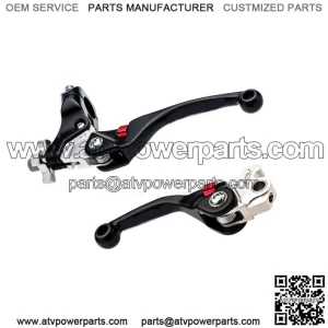 2007-2024 Yamaha 700/R F4 Series Brake & Clutch Lever PAIR PACK Black For: More than one vehicle