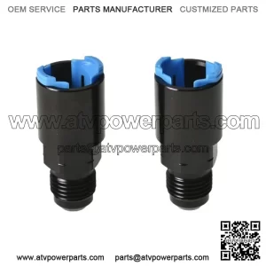 2??3/8" Fuel Rail EFI Fitting 6AN Male Flare To Quick-Disconnect Push-On Adapter