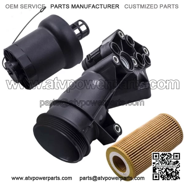 Oil Filter Adapter Housing 07K115397D For Volkswagen VW 2.5 Liter Jetta
