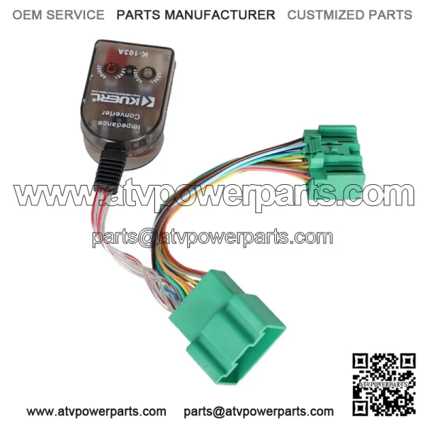 71-2107 Add Amplifier Adapter Interface Amp Select For Chevy Camaro GMC Sierra - Image 2