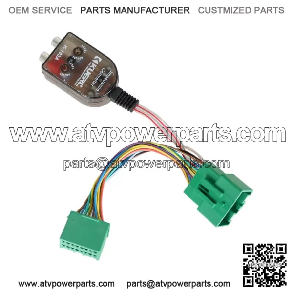 71-2107 Add Amplifier Adapter Interface Amp Select For Chevy Camaro GMC Sierra - Image 4