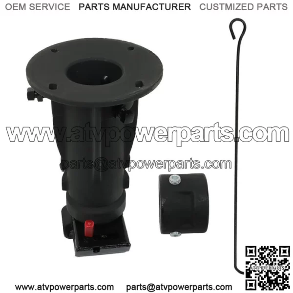 For C5G 12''-16'' Adjustable Cushioned 5th Wheel to Gooseneck Adapter- 12"-16"