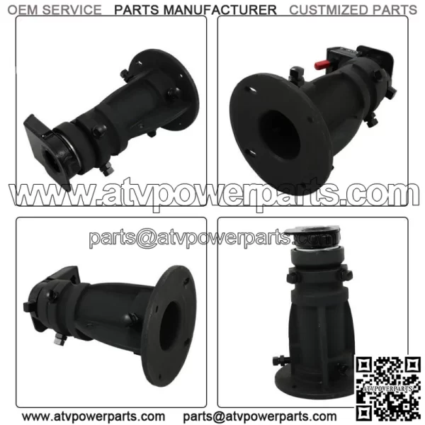 For C5G 12''-16'' Adjustable Cushioned 5th Wheel to Gooseneck Adapter- 12"-16" - Image 4