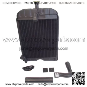 New Radiator With Cap Hoses & Pad Fits Ford Tractor "8N8005" 2N 8N 9N