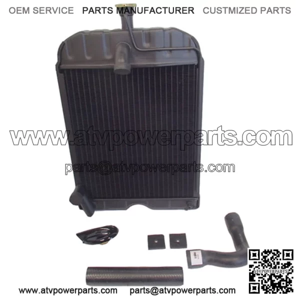 New Radiator With Cap Hoses & Pad Fits Ford Tractor "8N8005" 2N 8N 9N