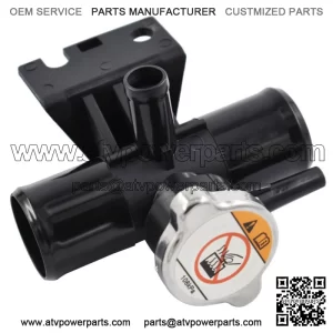 Radiator Coolant Filler Fill Neck With Cap For 2007-2019 Lancer Outlander Sport