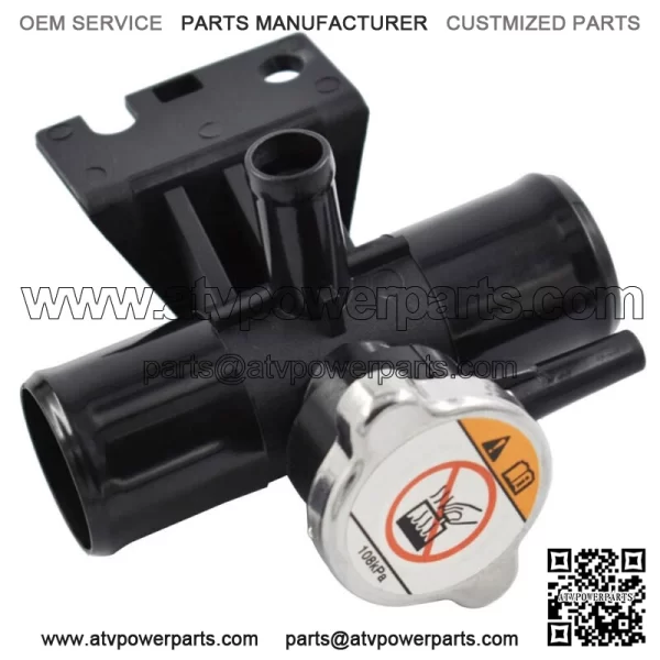 Radiator Coolant Filler Fill Neck With Cap For 2007-2019 Lancer Outlander Sport