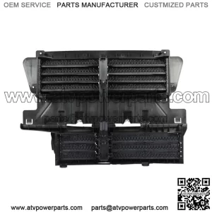 Fit For 2017-2019 Ford Fusion Front Grille Radiator Shutter Assembly W/O Motor