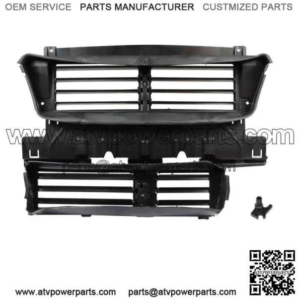 Fit For 2017-2019 Ford Fusion Front Grille Radiator Shutter Assembly W/O Motor - Image 3
