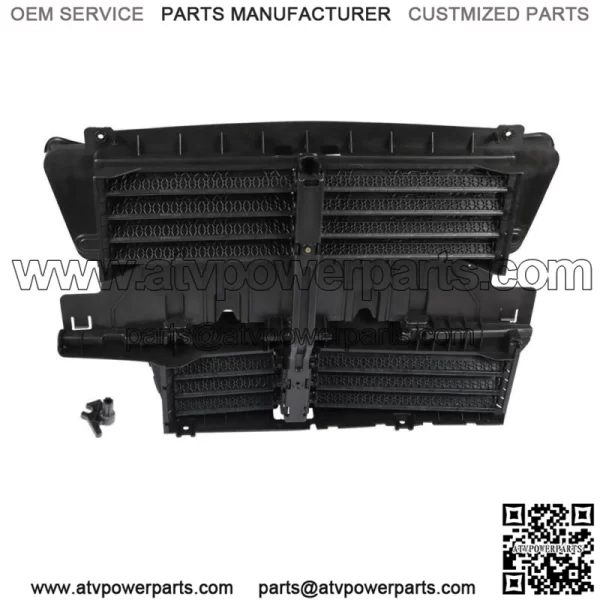 Fit For 2017-2019 Ford Fusion Front Grille Radiator Shutter Assembly W/O Motor - Image 4