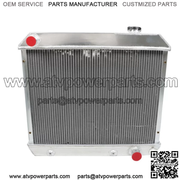 3 Rows Aluminum Radiator For 1963-1966 Chevy C10 C20 C30 K10 Truck V8 CC284