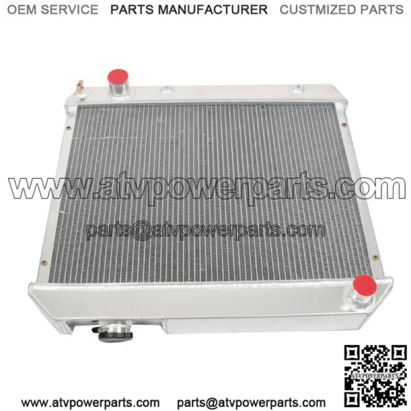 3 Rows Aluminum Radiator For 1963-1966 Chevy C10 C20 C30 K10 Truck V8 CC284 - Image 5