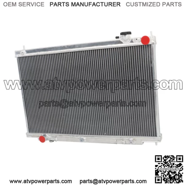 2 Row Aluminum Radiator For 2004-2007 Infiniti G35 Coupe 2005 2006 2003 3.5L V6
