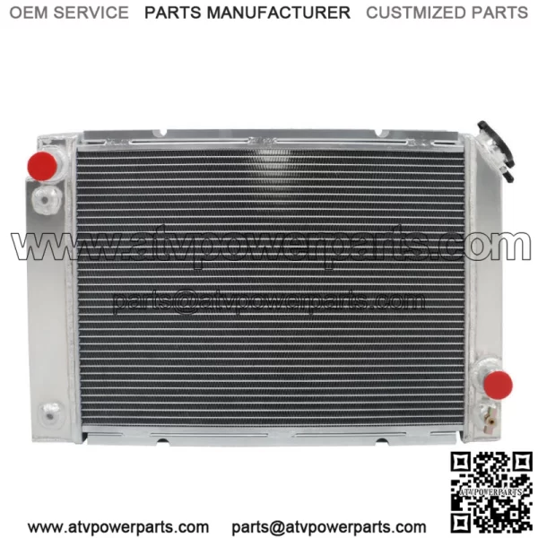 3 ROW Aluminum Radiator For 1984 1985 1986 1987 1988 Pontiac Fiero V6 CC828 - Image 2