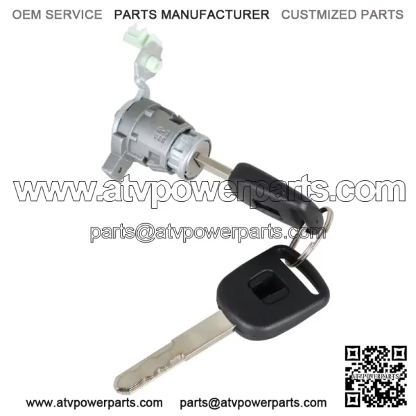 For Honda Civic 2001 2002-2005 W/2 Key Left & Right Door Lock Cylinder - Image 2